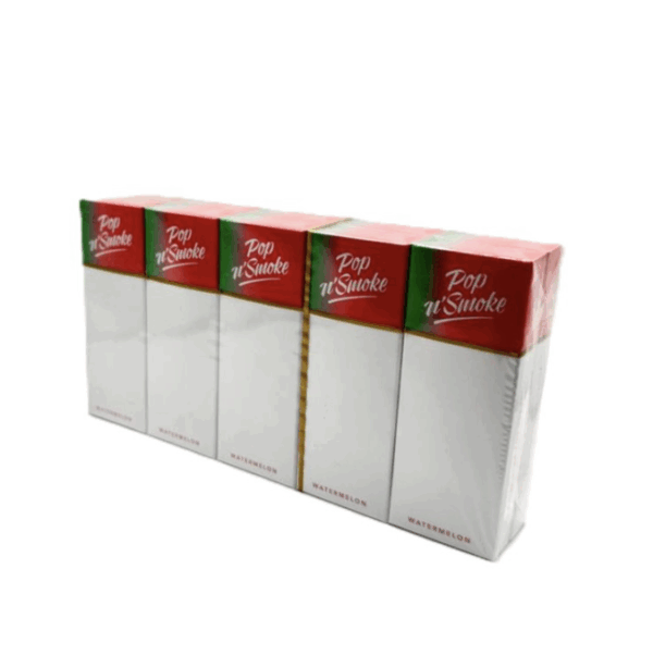 Pop-N-Smoke-Watermelon-Canada-600x602 Pop N’ Smoke – Watermelon Slims (10/Pack) - Image 1